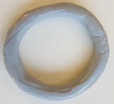 O-ring gemaakt van Putty
